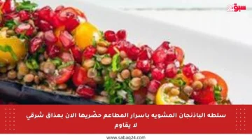 سلطة الباذنجان المشوية بأسرار المطاعم حضّريها الآن بمذاق شرقي لا يقاوم